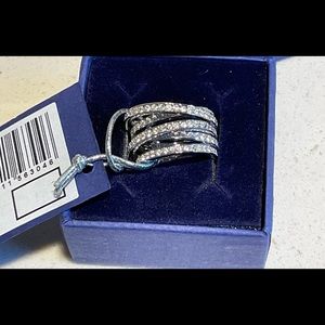 Swarovski Spiral Ring size 52